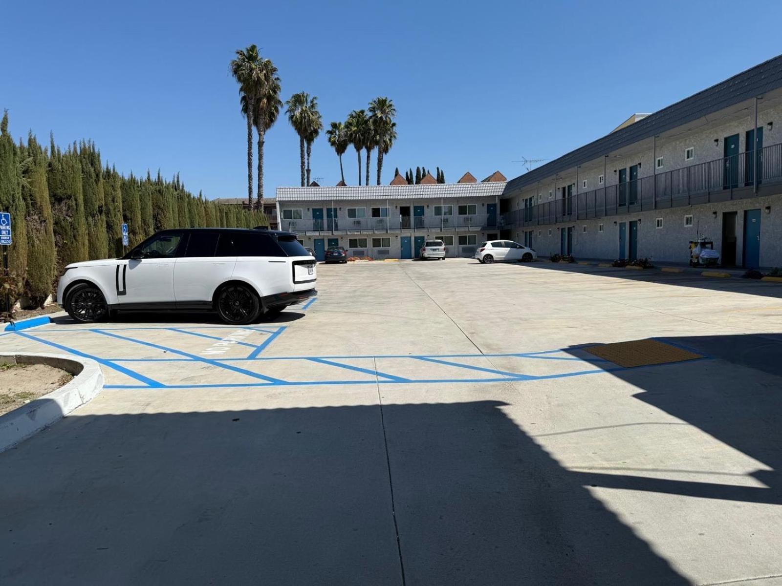 Travel Inn Motel Anaheim Exterior foto